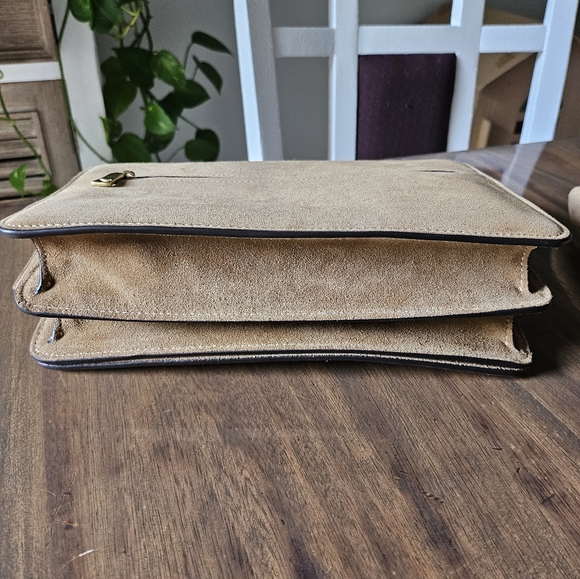 Coach Suede Chain Tabby Bag - Picture 6 of 12